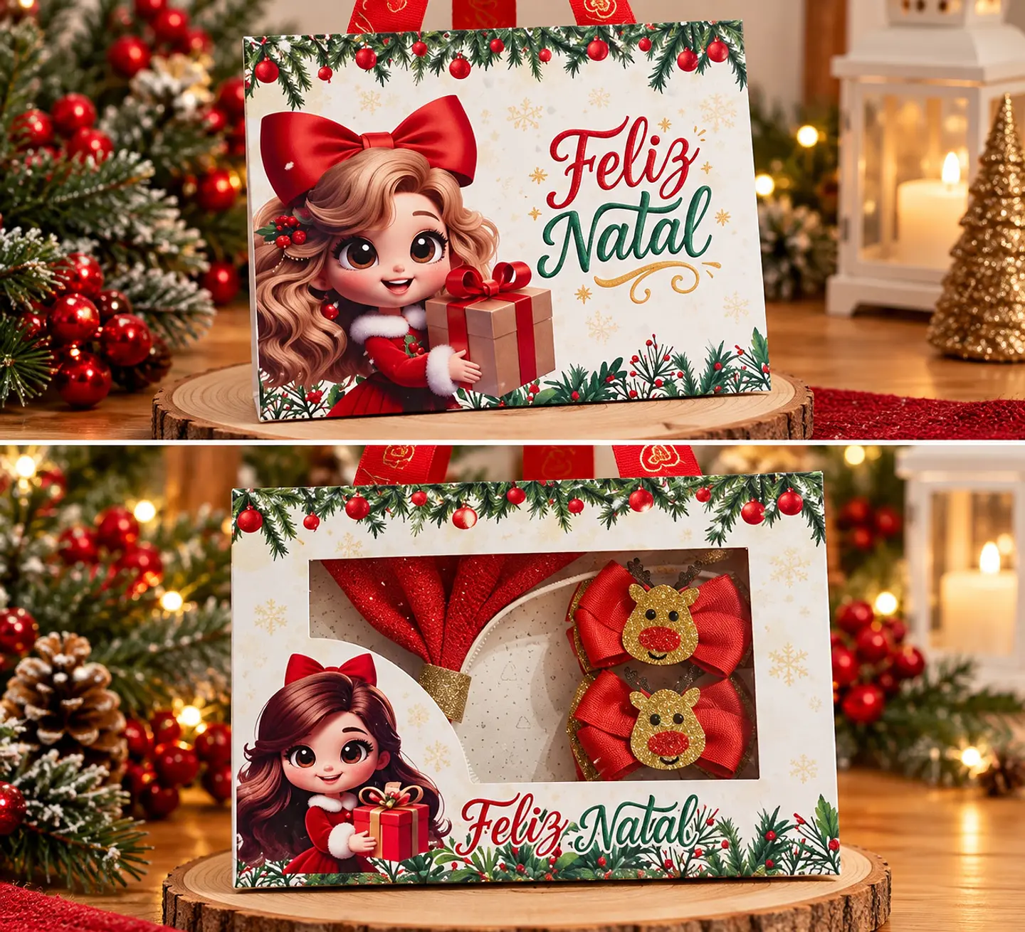 Arquivo de Corte Mimos Natalinos Meninas Natal 1 1