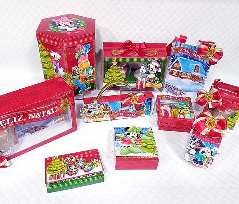 Arquivo de Corte Mimos Disney Natal 3