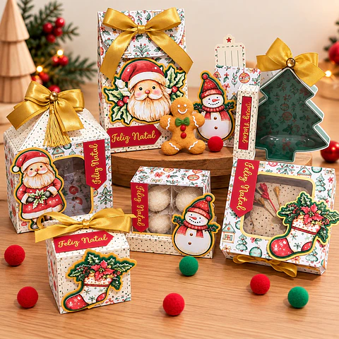 Arquivo de Corte Coleção Vintage Natal 3