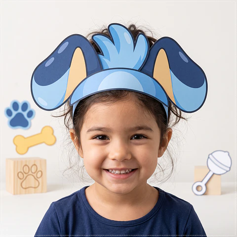 Arquivo de Corte Dia das Crianças Cabelo Maluco Bluey 66