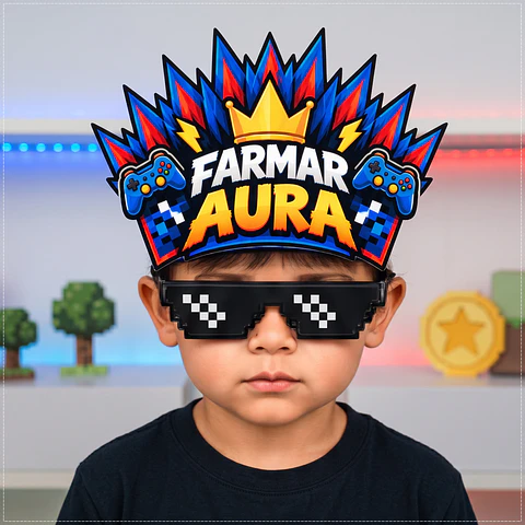 Arquivo de Corte Dia das Crianças Cabelo Maluco Farmar Aura 60