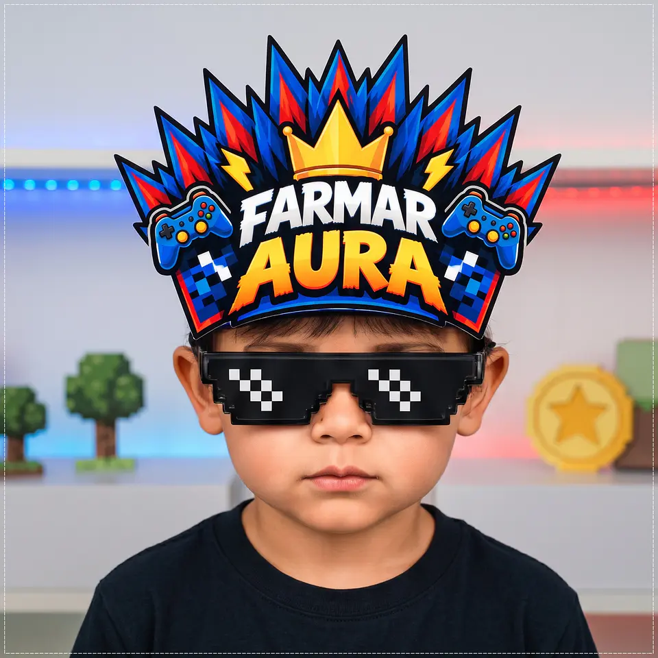Arquivo de Corte Dia das Crianças Cabelo Maluco Farmar Aura 60 1