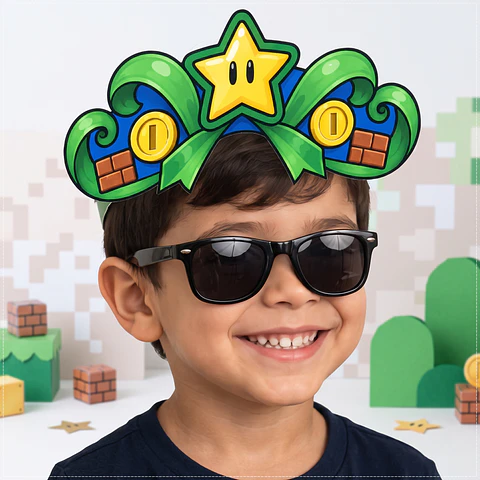 Arquivo de Corte Dia das Crianças Cabelo Maluco Luigi 59