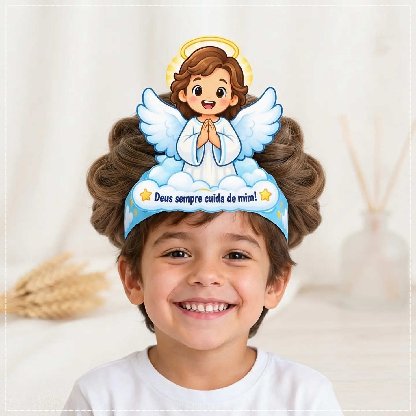 Arquivo de Corte Dia das Crianças Cabelo Maluco Anjinho 105 1