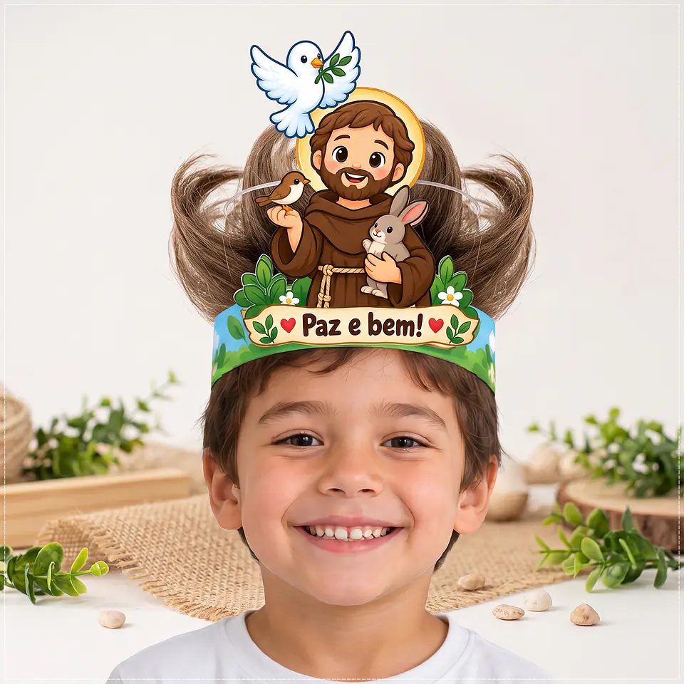 Arquivo de Corte Dia das Crianças Cabelo Maluco São Francisco de Assis 102 1
