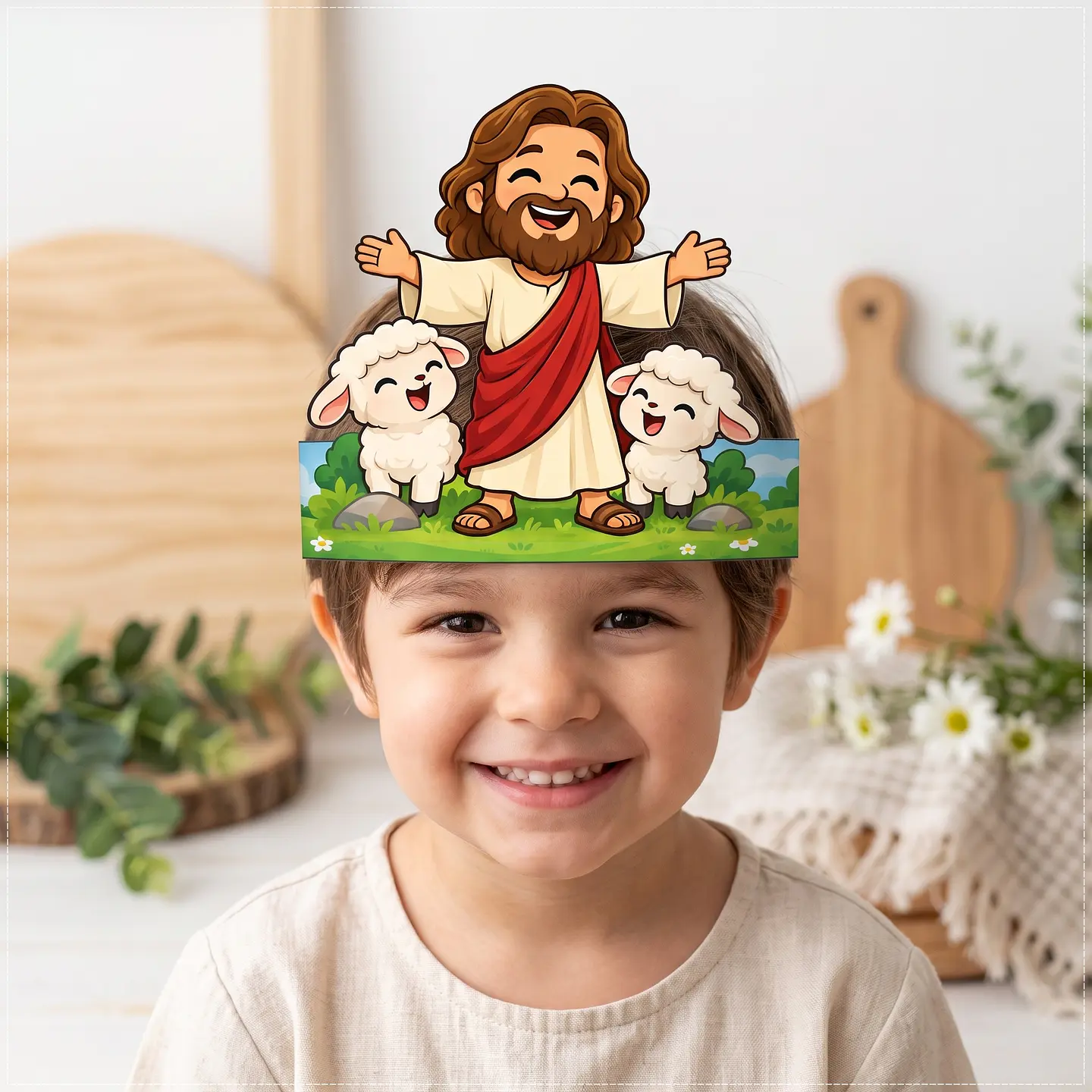 Arquivo de Corte Dia das Crianças Cabelo Maluco Religioso Jesus 92 1