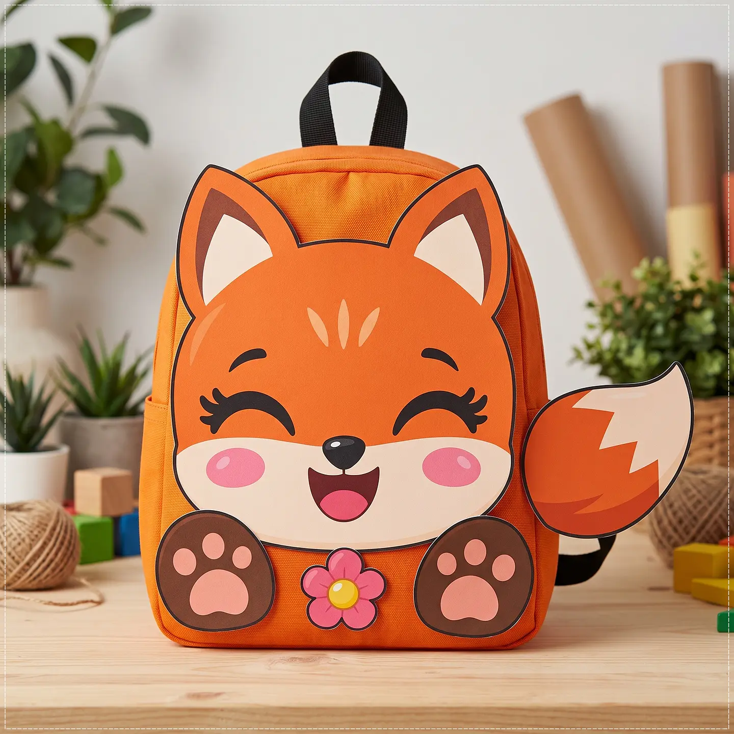 Arquivo de Corte Dia das Crianças Mochila Maluca Raposinha 88 1
