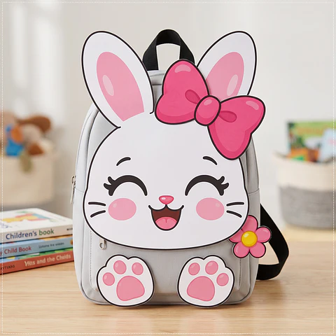 Arquivo de Corte Dia das Crianças Mochila Maluca Coelhinha 85