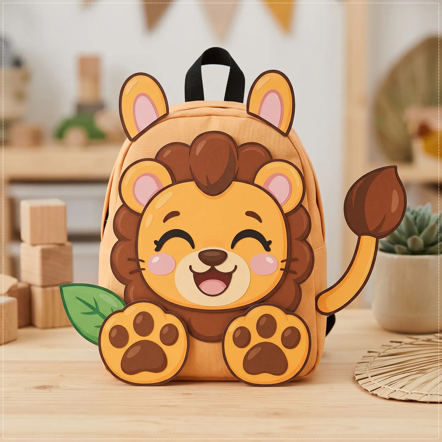 Arquivo de Corte Dia das Crianças Mochila Maluca Leãozinho 87 1
