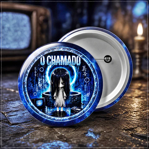 Arquivo de Corte Botton O Chamado Terror Halloween 21