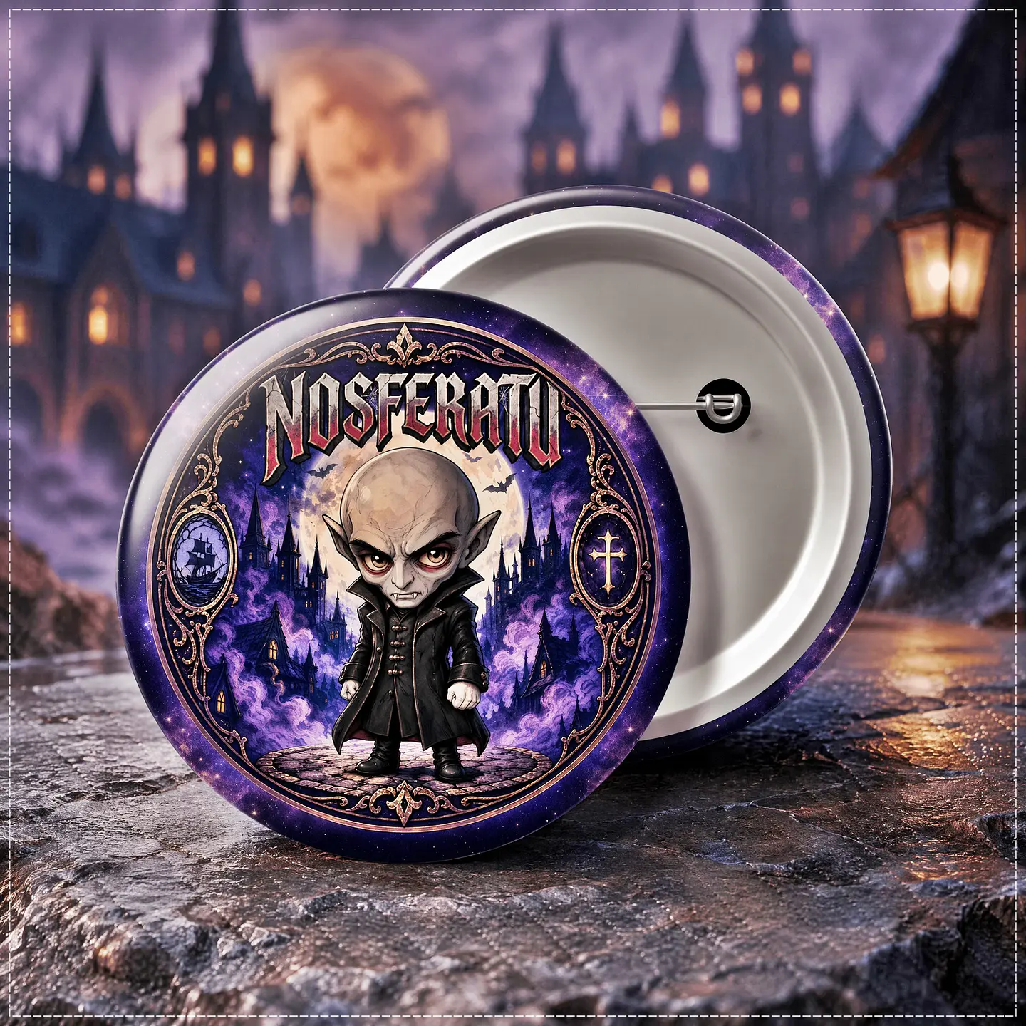 Arquivo de Corte Botton Nosferatu Terror Halloween 19 1
