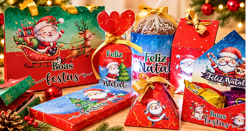 Arquivo de Corte Kit Natal 1