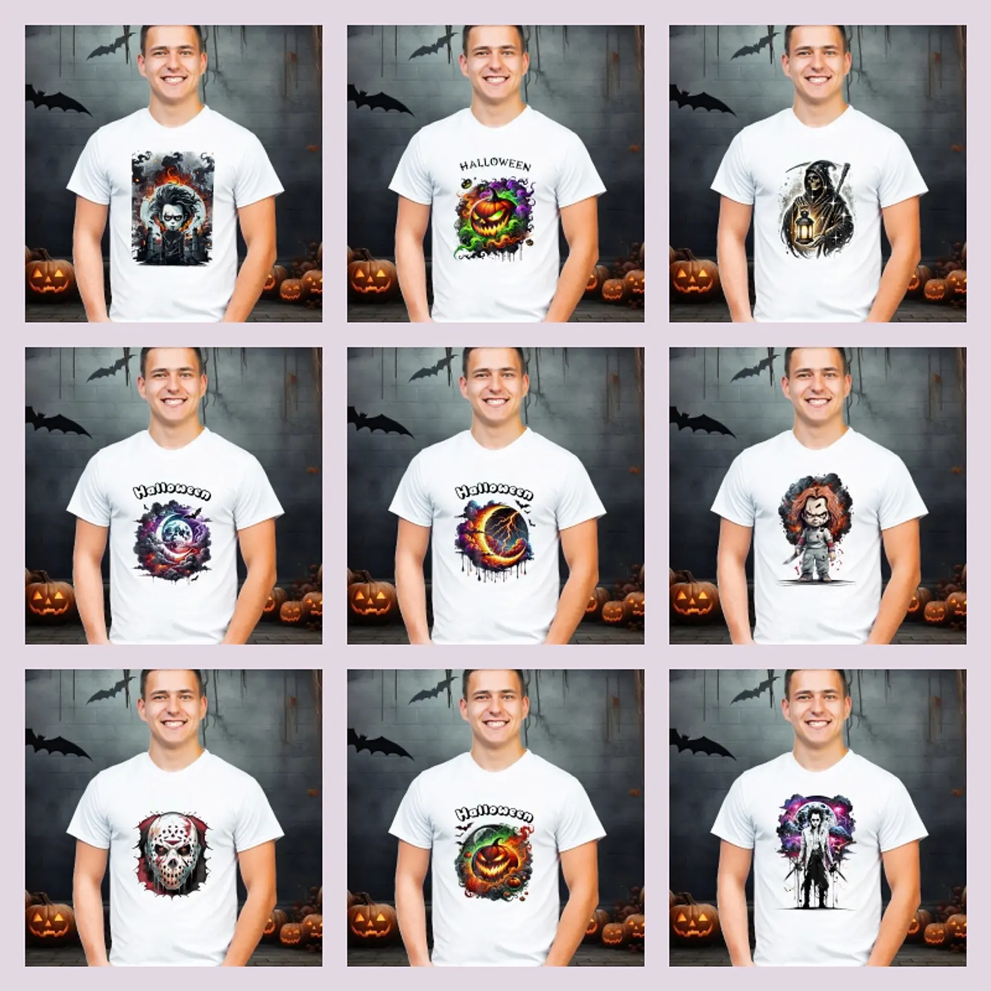 Sublimação - Camisa Halloween VS7 1