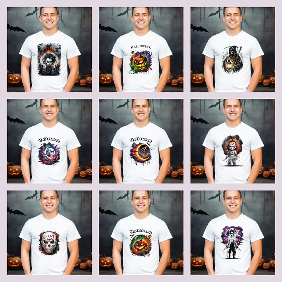 Sublimação - Camisa Halloween VS7 1