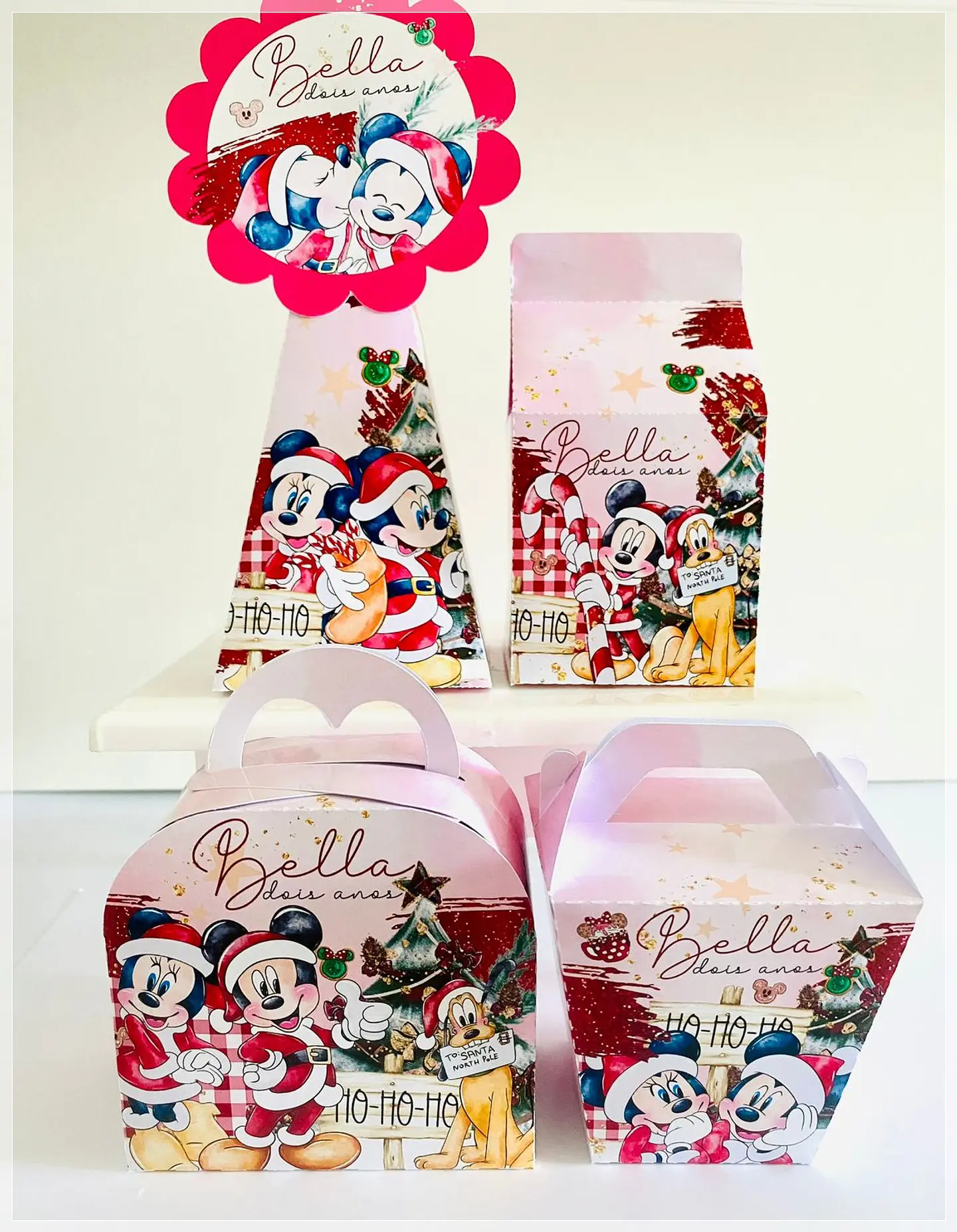 Arquivo de Corte Mimos Mickey e Minnie Natal 1 1