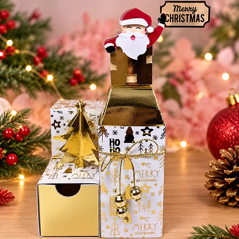 Arquivo de Corte Caixas Natalinas Natal 3