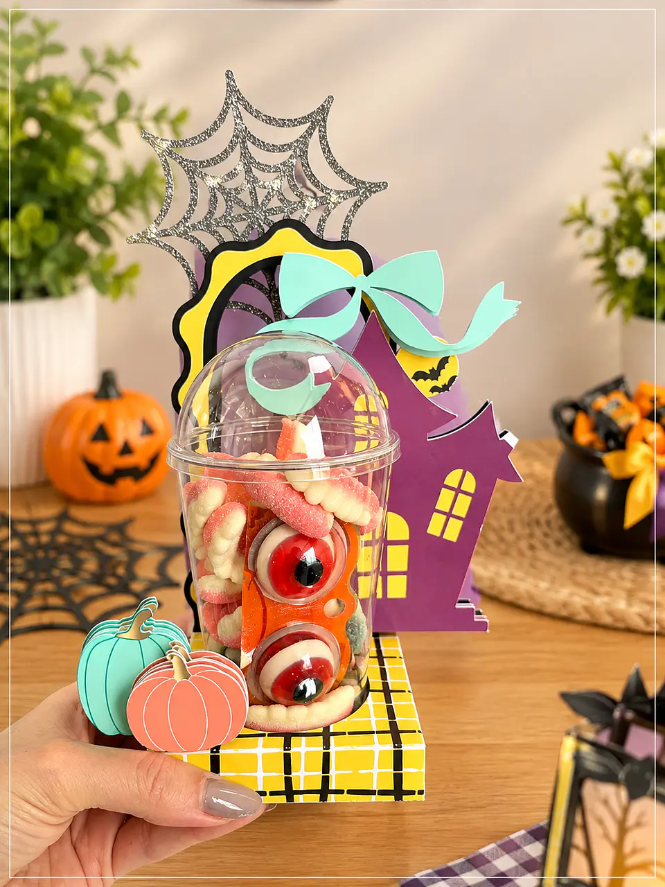 Arquivo de Corte Halloween Porta Copo Boo 2 1