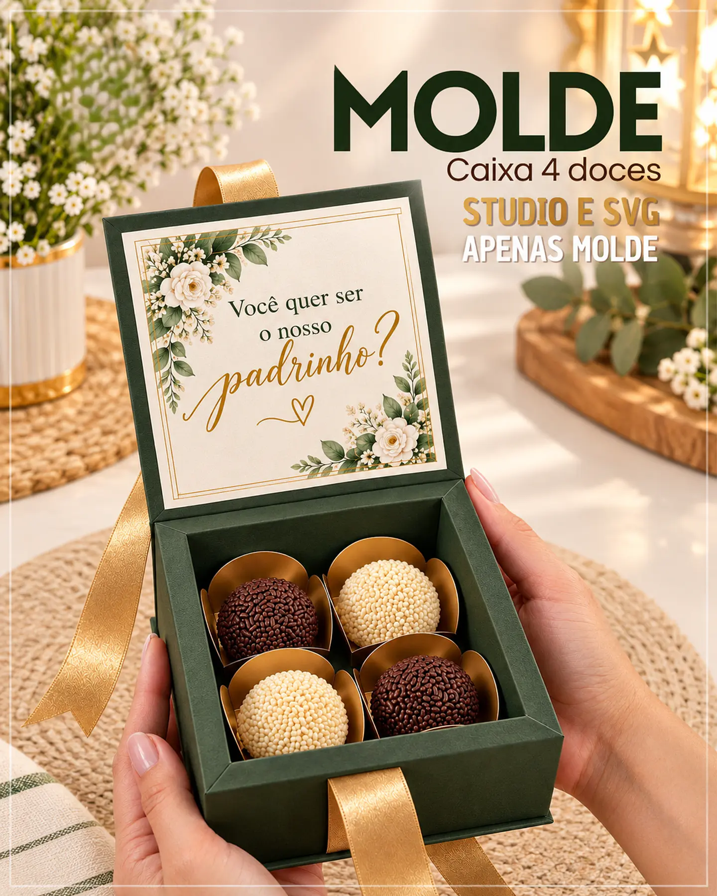 Arquivo de Corte Molde Caixa Doces 49 1