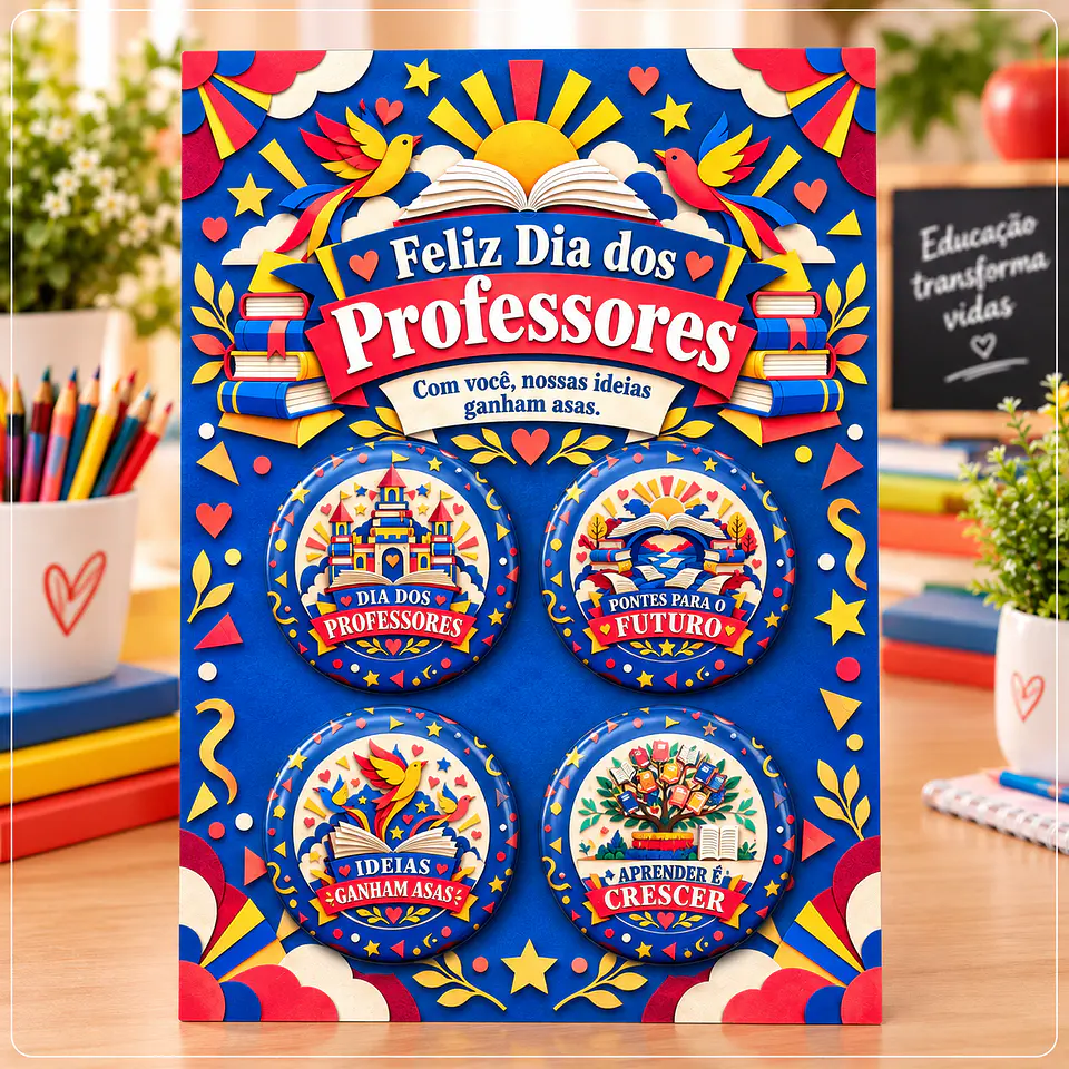 Arquivo de Corte Bottons Dia dos Professores 9 1