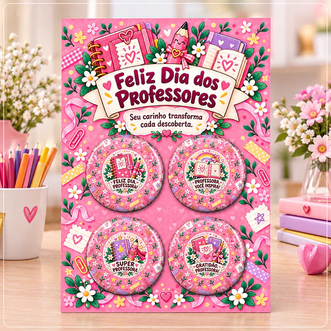 Arquivo de Corte Bottons Dia dos Professores 3