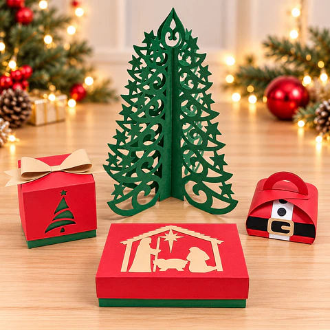 Arquivo de Corte Kit Natal 21