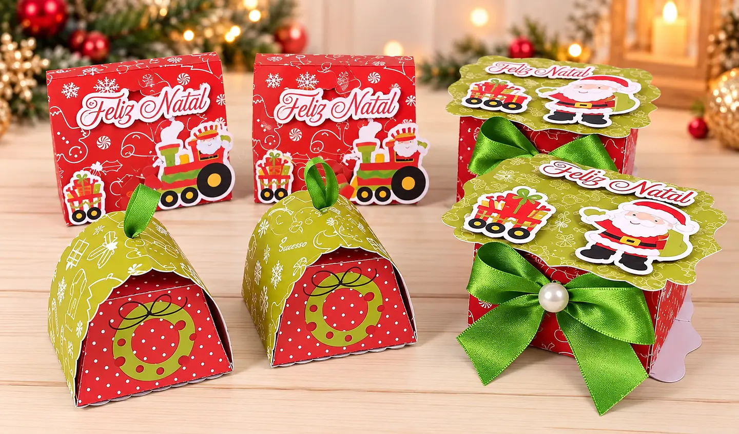 Arquivo de Corte Caixinha Natal 5 1