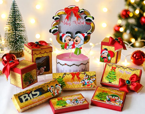 Arquivo de Corte Mimos Mickey Natal 2