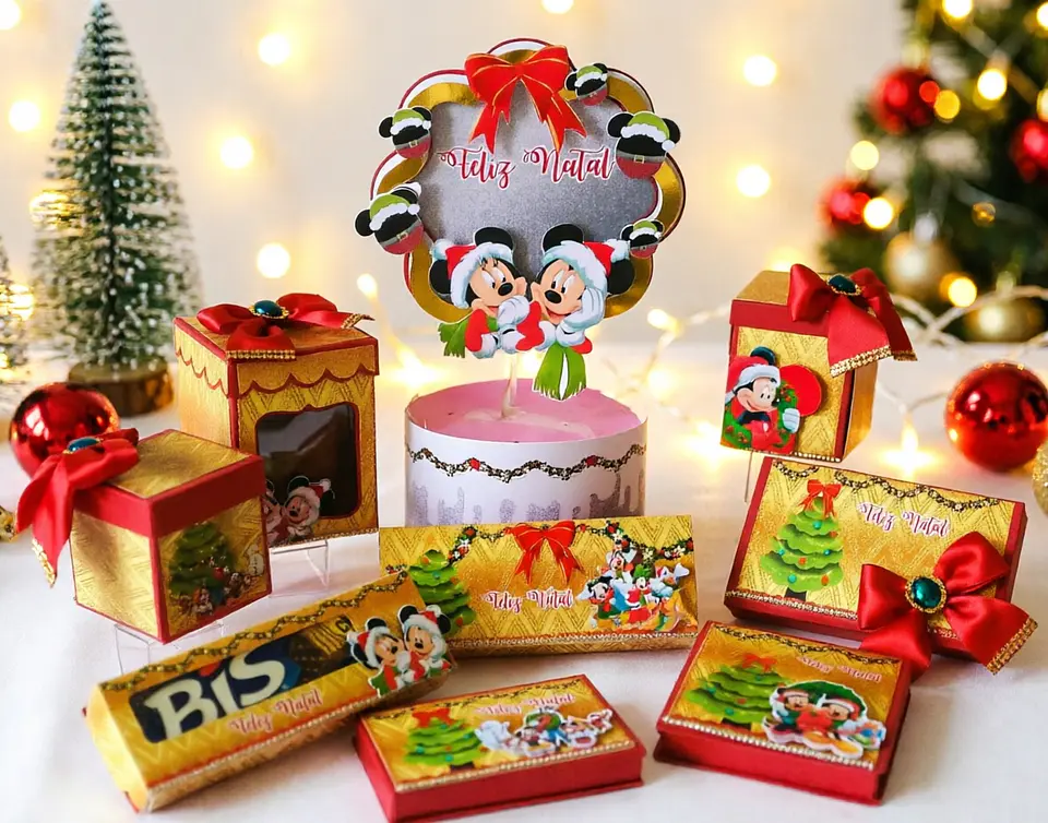 Arquivo de Corte Mimos Mickey Natal 2 1