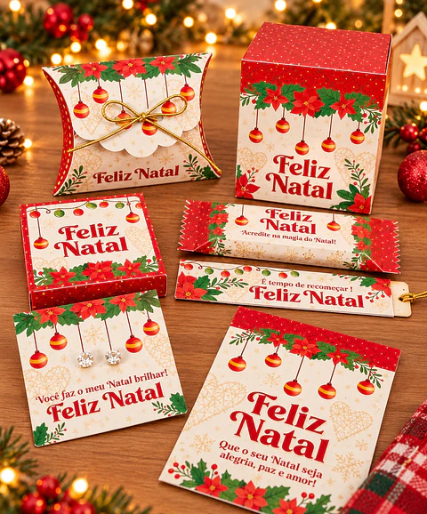 Arquivo de Corte Presente de Natal 1