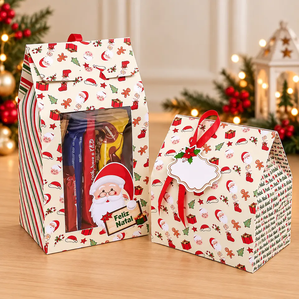Arquivo de Corte Kit Caixinhas de Natal 4 1