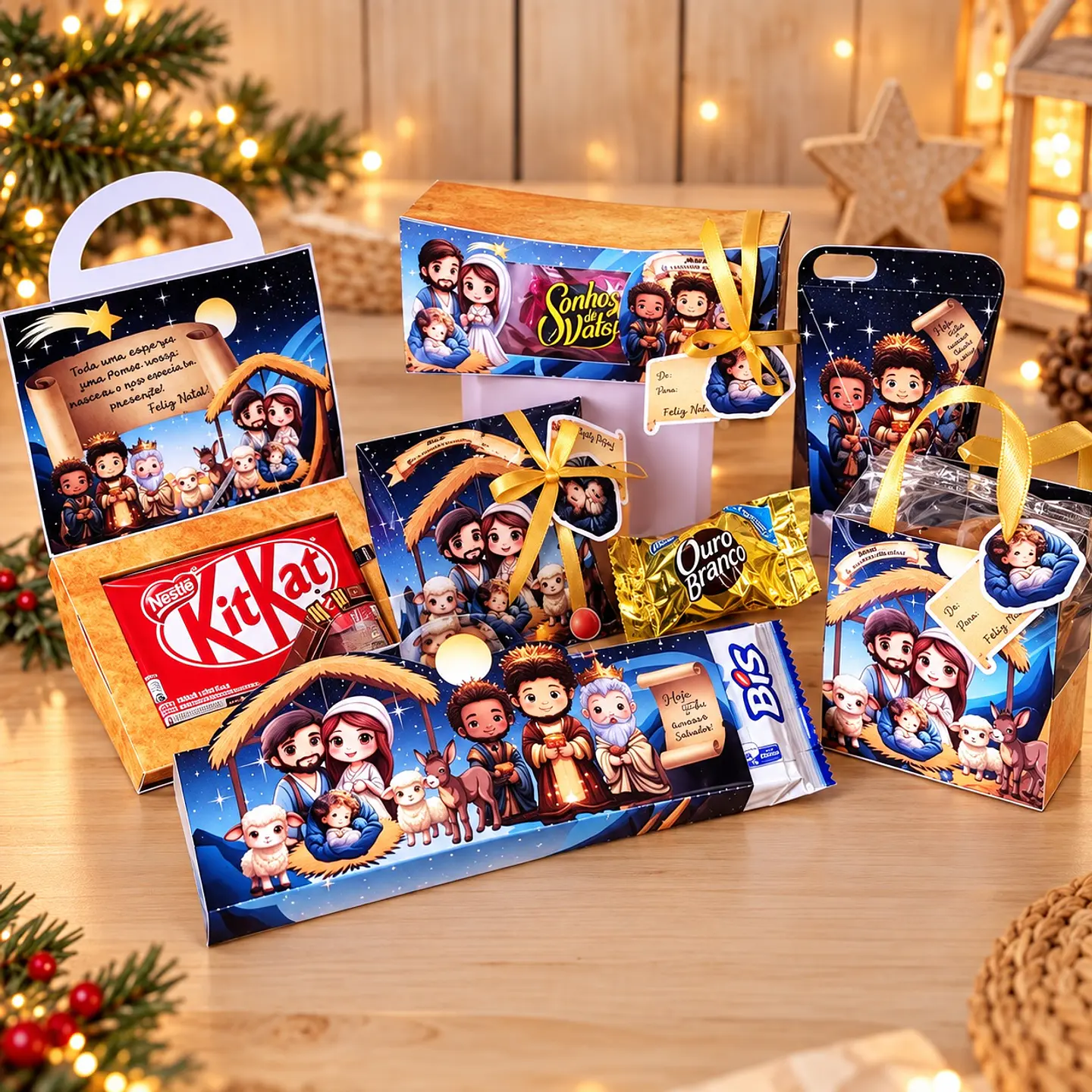 Arquivo de Corte Kit Mimos de Religioso Natal 2 1