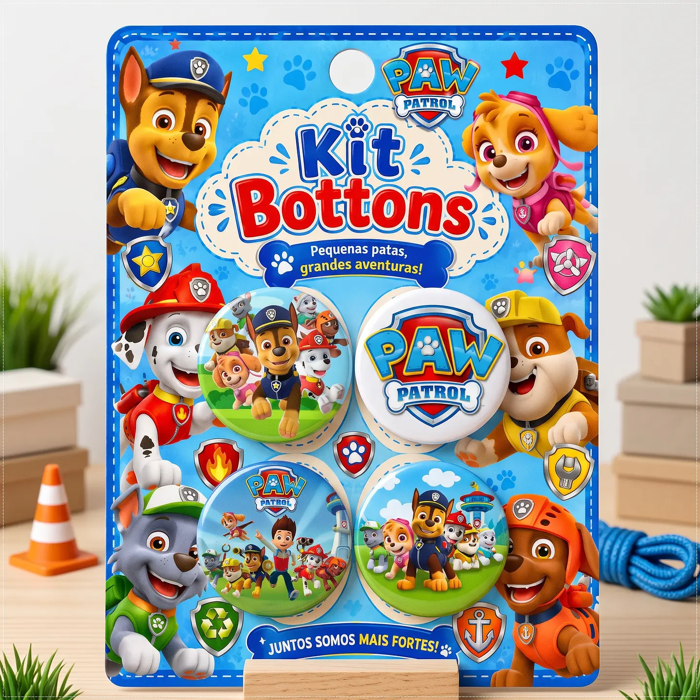 Arquivo de Corte Bottons Patrulha Canina 82 1