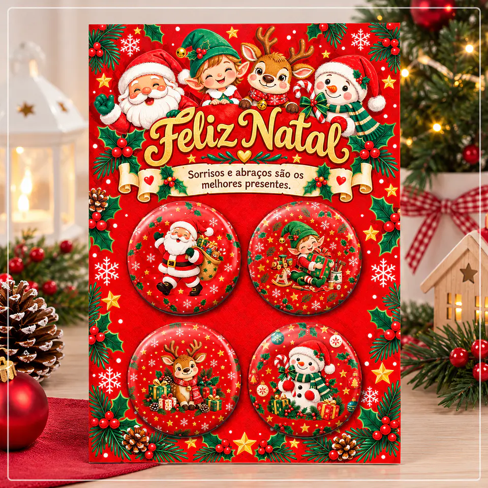 Arquivo de Corte Bottons Natal 7 1