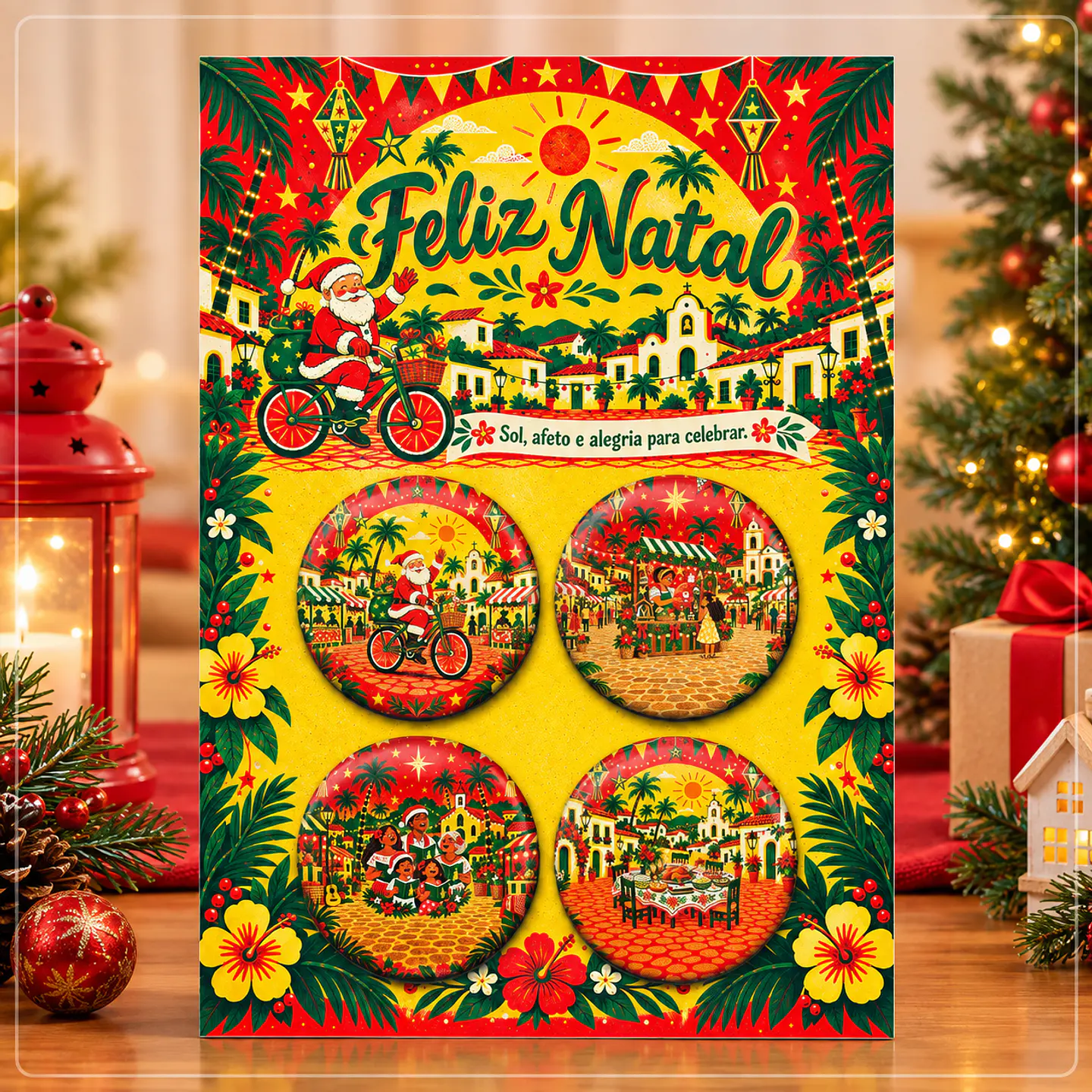 Arquivo de Corte Bottons Natal 6 1