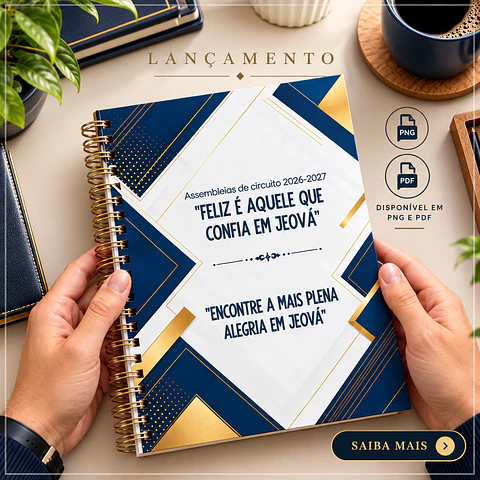 Encadernação - Caderno Assembleia Circuito 26 27 Masculino