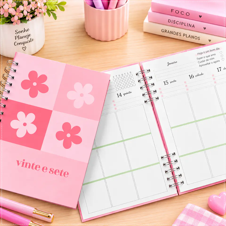 Encadernação - Planner Spring 27 1