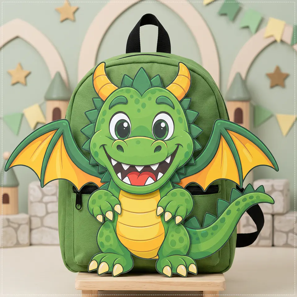Mochila Maluca Dragão Dia das Crianças 45 1