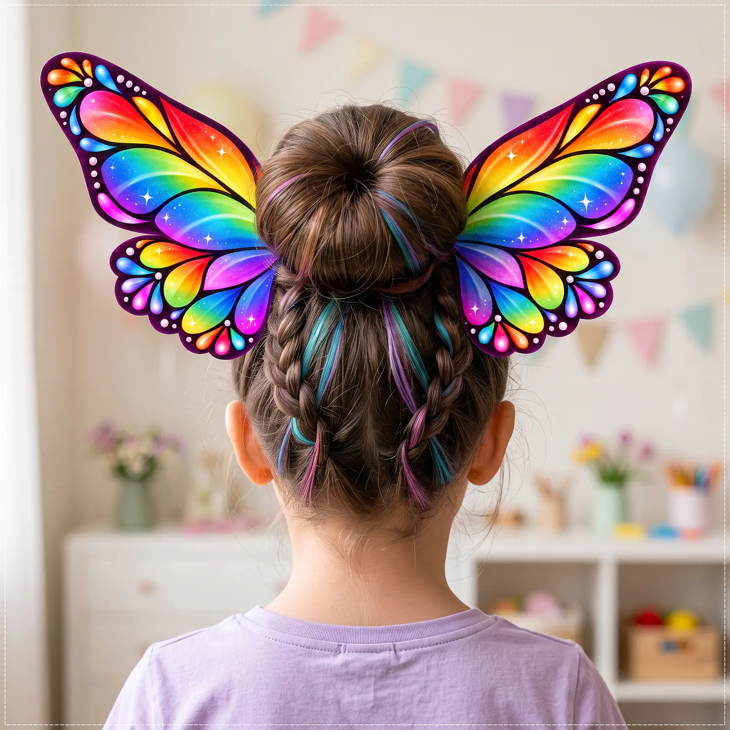 Arquivo de Corte Cabelo Maluco Borboleta Colorida Dia das Crianças 30 1
