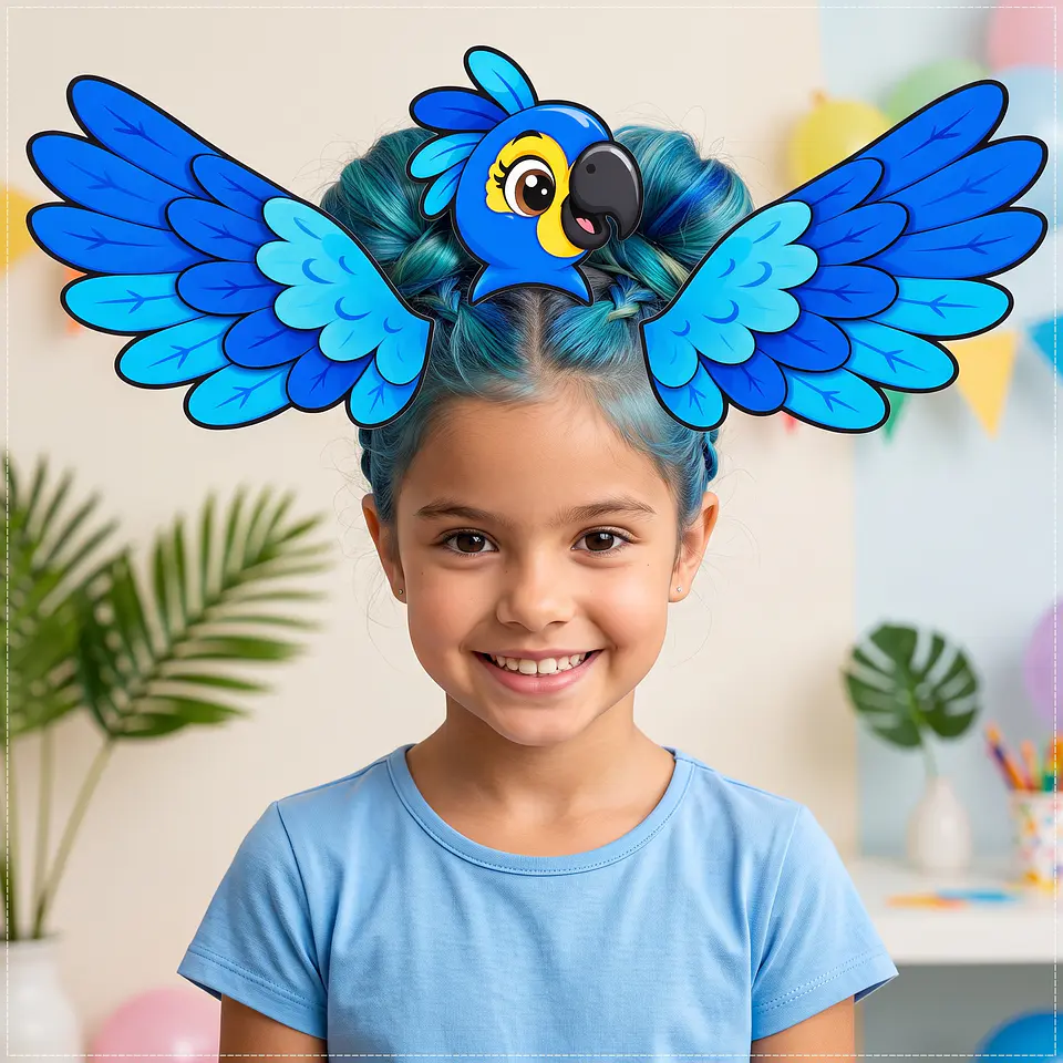 Arquivo de Corte Cabelo Maluco Arara Azul Dia das Crianças 28 1