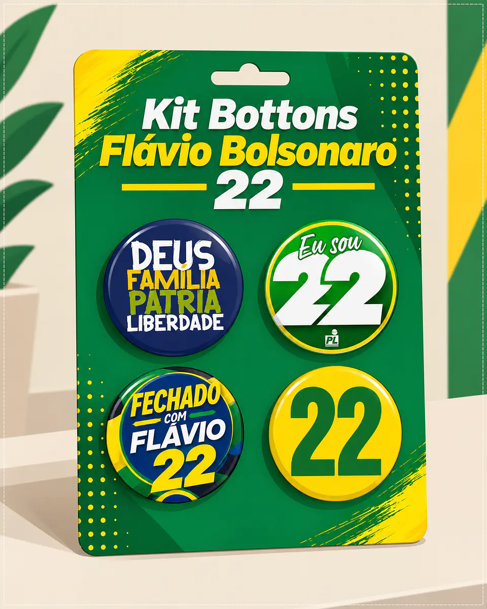 Arquivo de Corte Bottons Política Flávio Bolsonaro 22 14 1