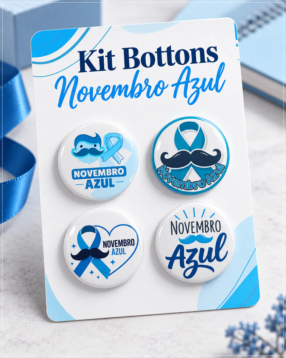 Arquivo de Corte Bottons Novembro Azul 15 1