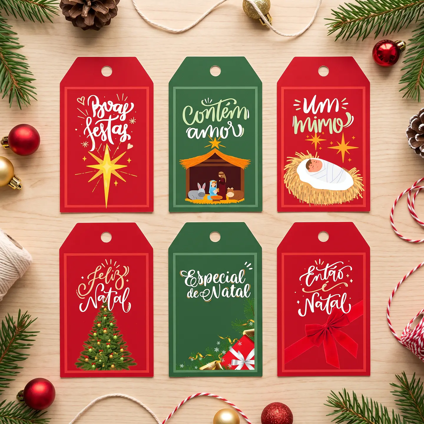 Arquivo de Corte Etiquetas de Natal 1 1