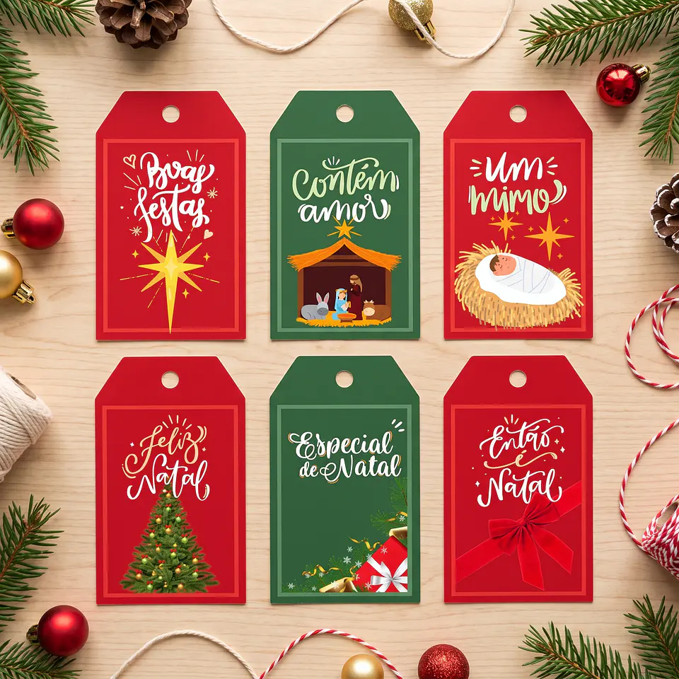 Arquivo de Corte Etiquetas de Natal 1 1
