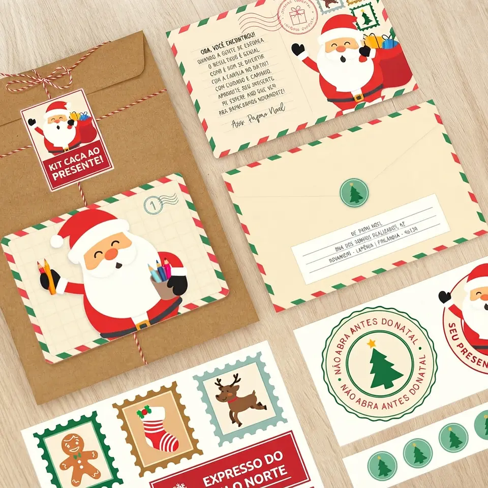 Arquivo de Corte Caça Presente Natal 6 1