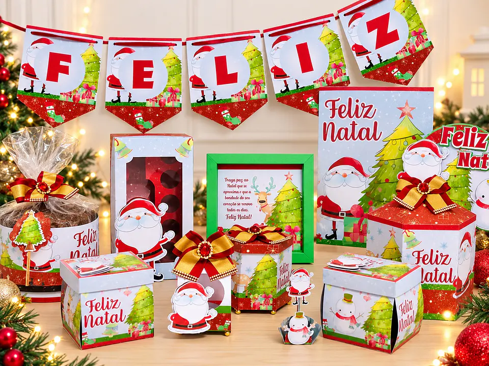 Arquivo de Corte Coleção Feliz Natal 1 1