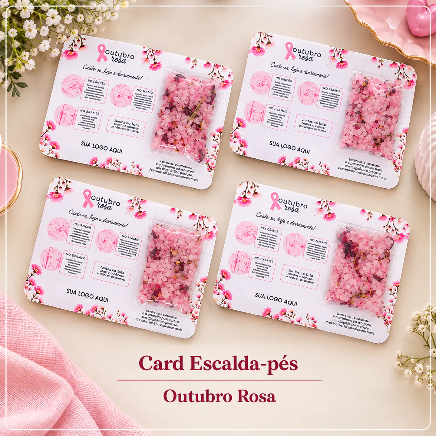 Arquivo de Corte Card Escalda Pé Outubro Rosa 8 1