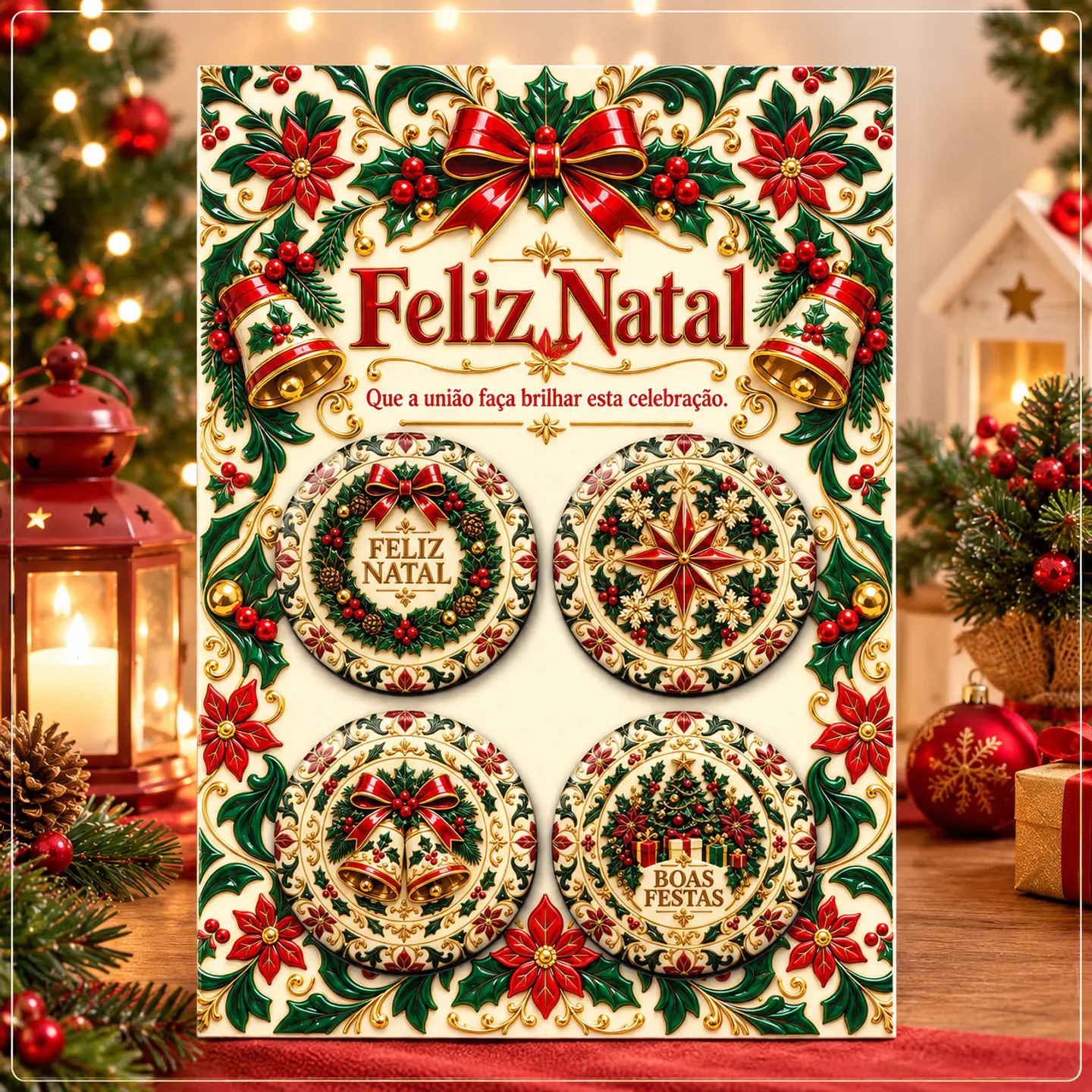 Arquivo de Corte Bottons Natal 12 1