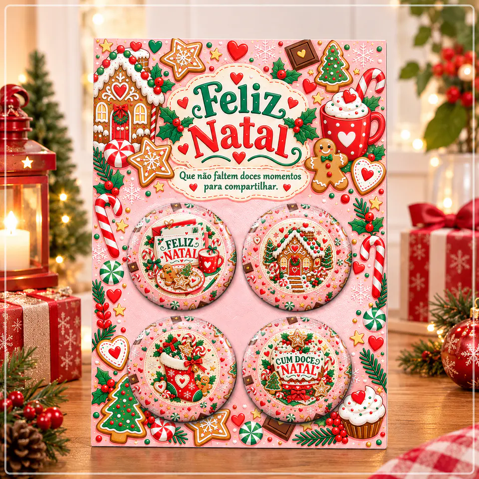 Arquivo de Corte Bottons Natal 10 1