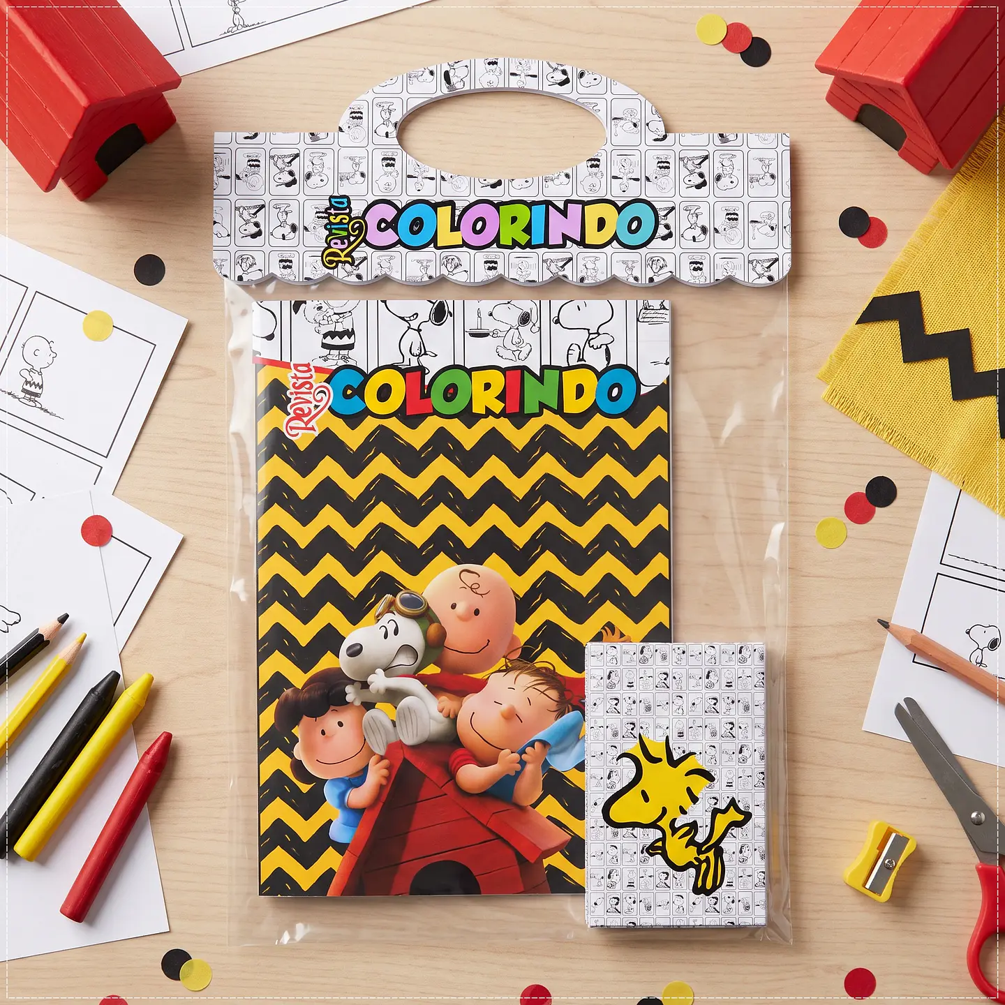 Arquivo de Corte Revistinha de Colorir Snoopy 42 1