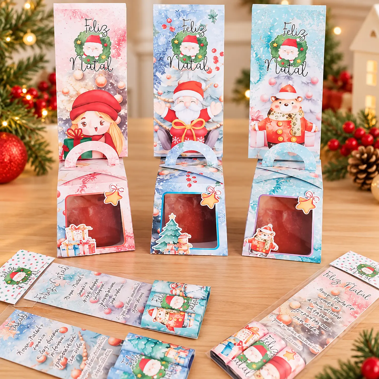 Arquivo de Corte Kit Panetone e Calendário Natalino Natal 2 1
